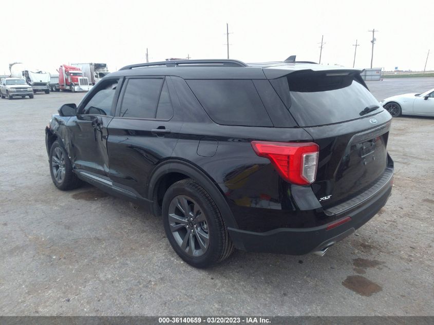 2022 FORD EXPLORER XLT VIN: 1FMSK7DH8NGC38278