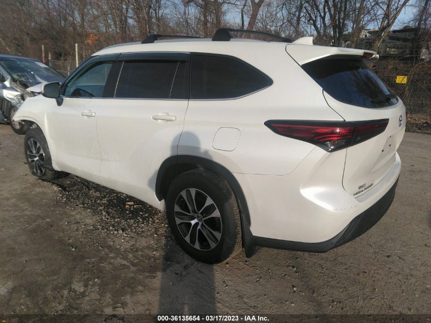 2023 TOYOTA HIGHLANDER L/LE/XLE/XSE/LIMITED VIN: 5TDKDRBHXPS004777