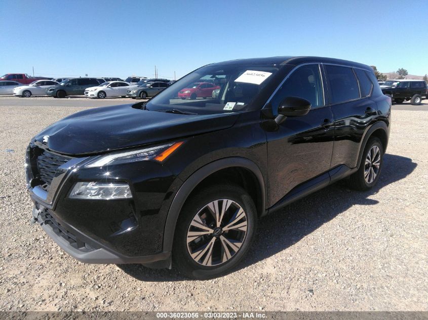 2022 NISSAN ROGUE SV VIN: 5N1BT3BA0NC702778