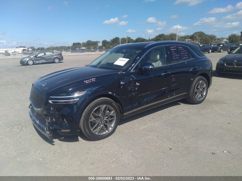 2022 GENESIS GV70 2.5T VIN: KMUMADTB7NU033691