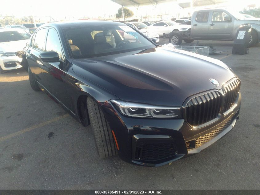 2022 BMW 7 SERIES 740I VIN: WBA7T2C07NCG96438