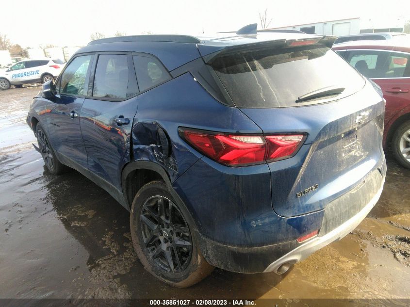 2022 CHEVROLET BLAZER LT VIN: 3GNKBCR49NS149928