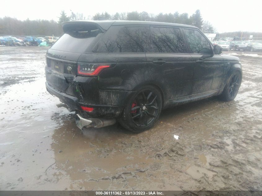 2022 LAND ROVER RANGE ROVER SPORT HST VIN: SALWS2RU2NA202760