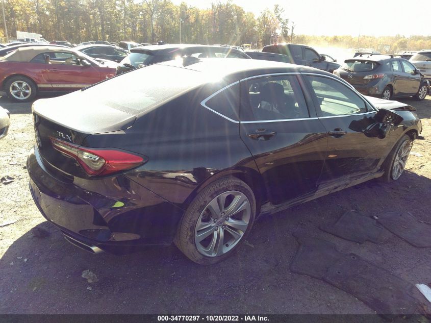 2021 ACURA TLX W/TECHNOLOGY PACKAGE VIN: 19UUB5F44MA007361