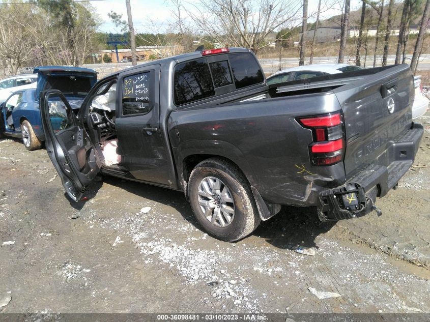 2022 NISSAN FRONTIER SV VIN: 1N6ED1EJ8NN605554