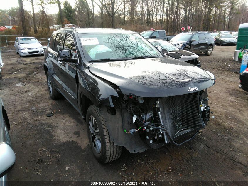 2022 JEEP GRAND CHEROKEE WK LIMITED VIN: 1C4RJFBGXNC139916