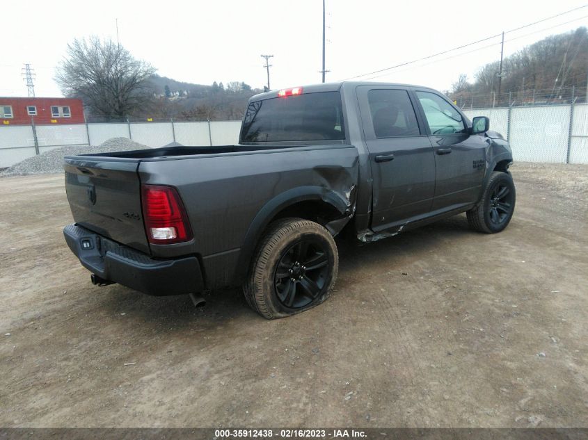2022 RAM 1500 CLASSIC WARLOCK VIN: 1C6RR7LG8NS210797