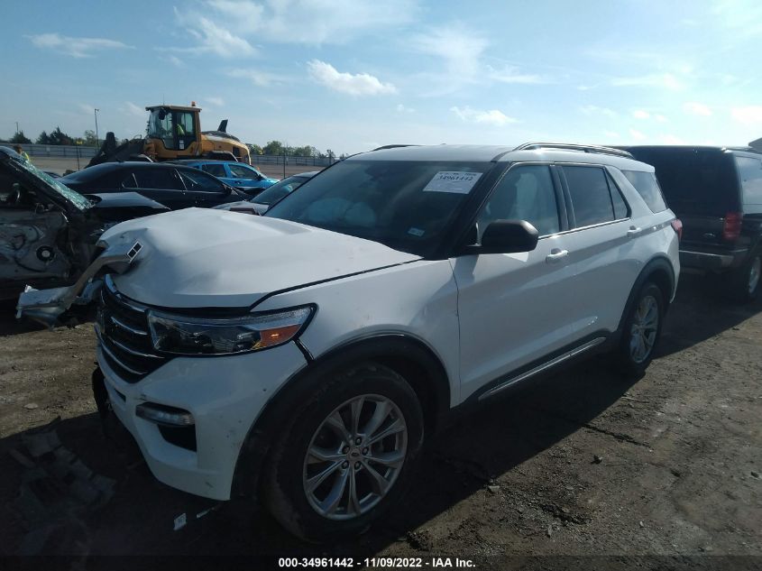 2020 FORD EXPLORER XLT VIN: 1FMSK7DH7LGD15252