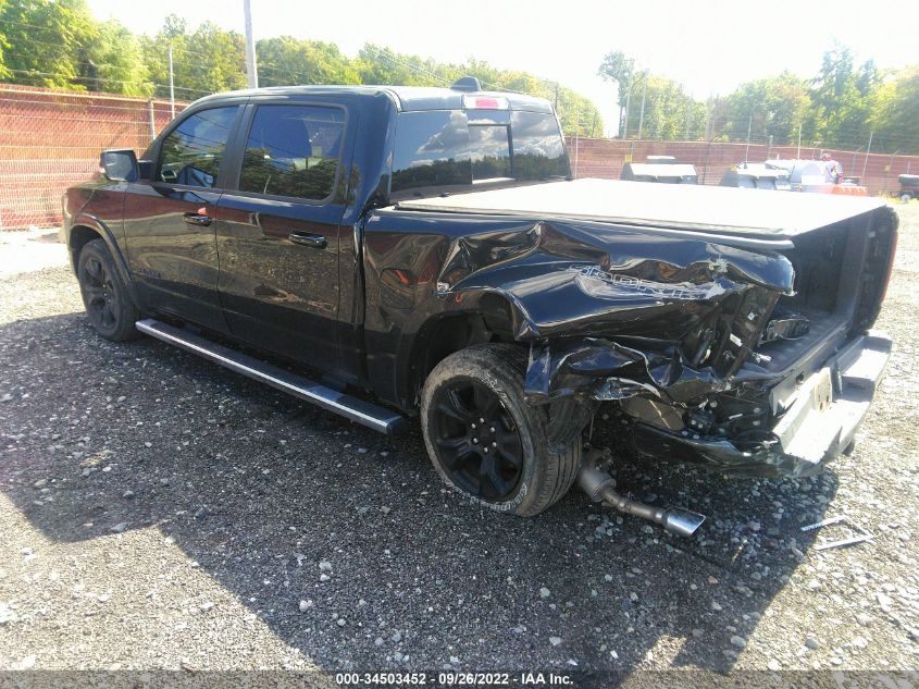2021 RAM 1500 LARAMIE VIN: 1C6SRFJT0MN731781