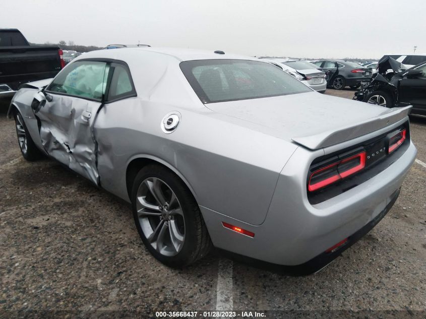 2021 DODGE CHALLENGER R/T VIN: 2C3CDZBT7MH631105