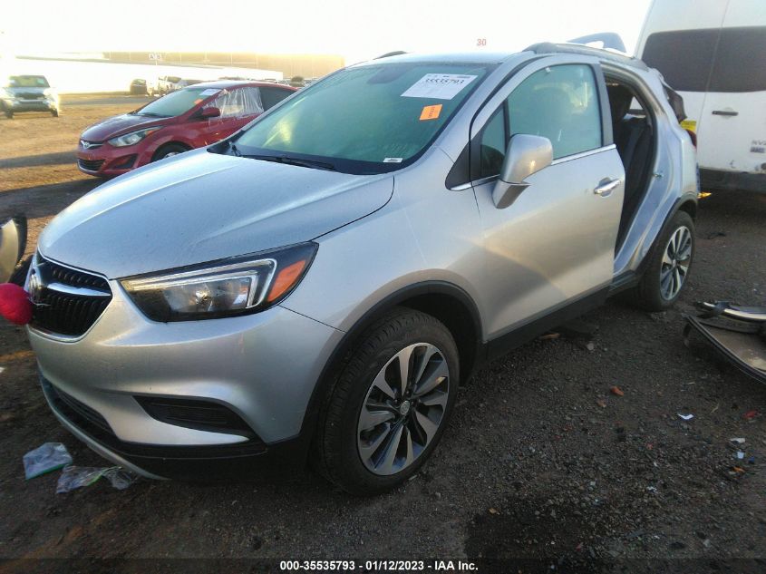 2022 BUICK ENCORE PREFERRED VIN: KL4CJASM1NB521072