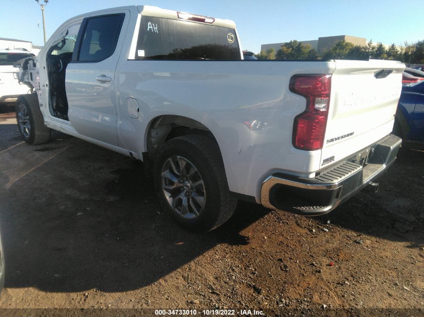 2021 CHEVROLET SILVERADO 1500 LT VIN: 1GCPWCEK5MZ130771