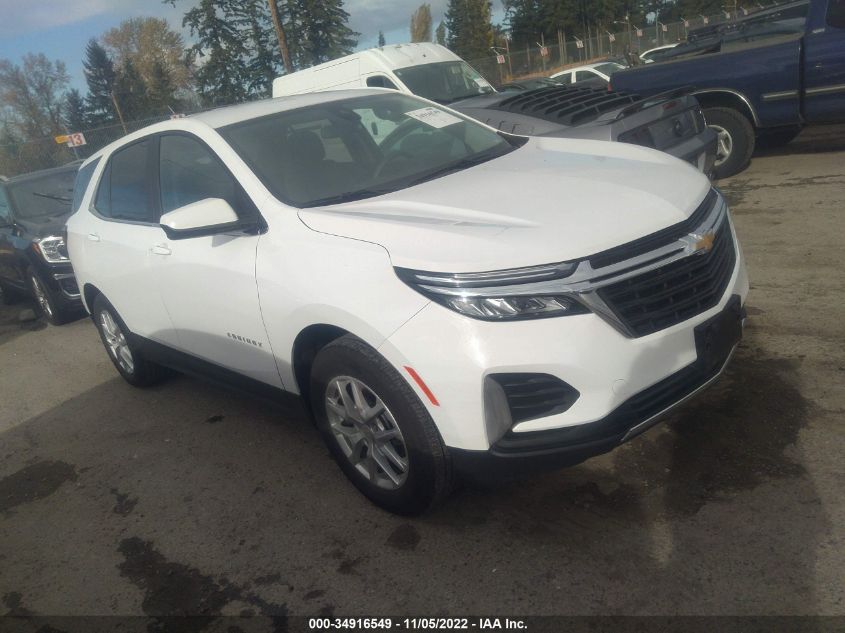 2022 CHEVROLET EQUINOX LT VIN: 3GNAXKEV0NL193753