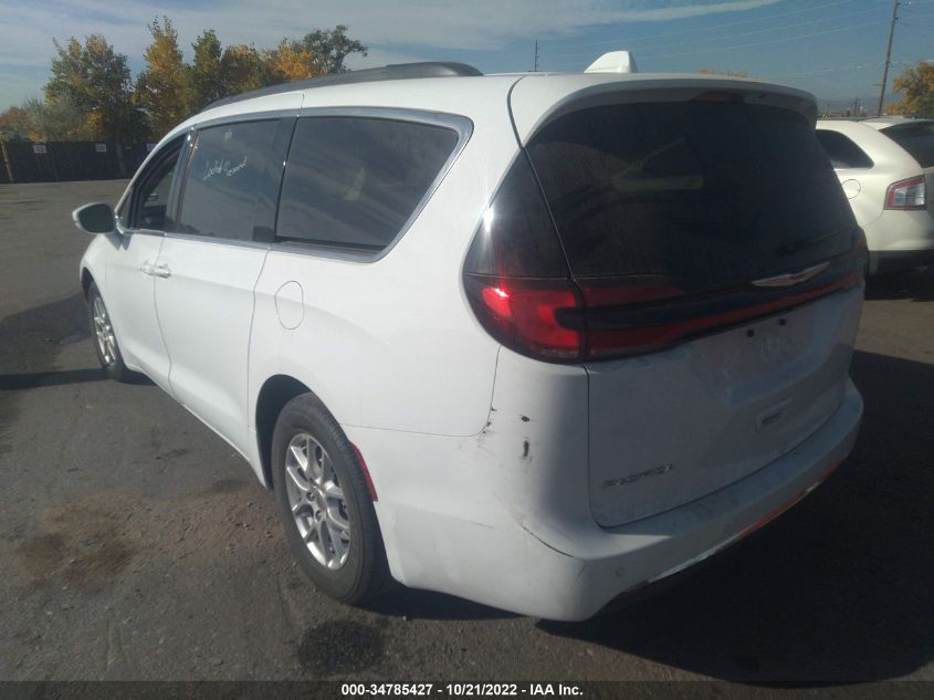 2022 CHRYSLER PACIFICA TOURING L VIN: 2C4RC1BG0NR168104