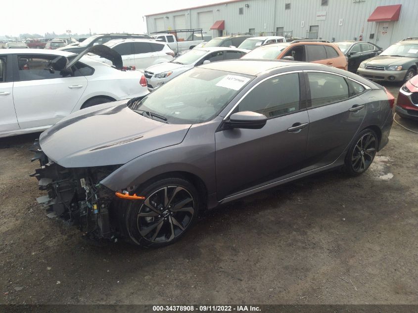 2021 HONDA CIVIC SEDAN SPORT VIN: 2HGFC2F87MH517650