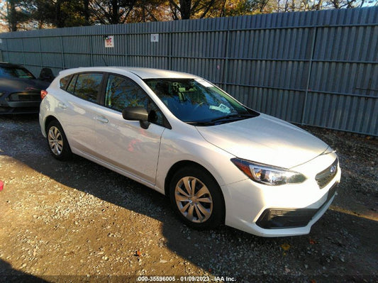 2021 SUBARU IMPREZA VIN: 4S3GTAB62M3712883
