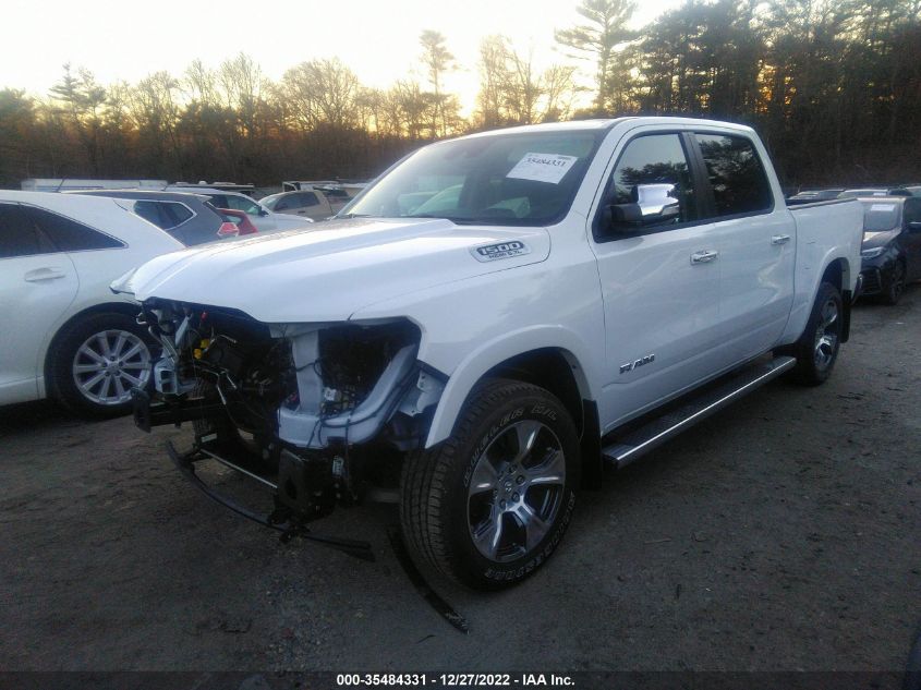 2022 RAM 1500 LARAMIE VIN: 1C6SRFJT2NN340505