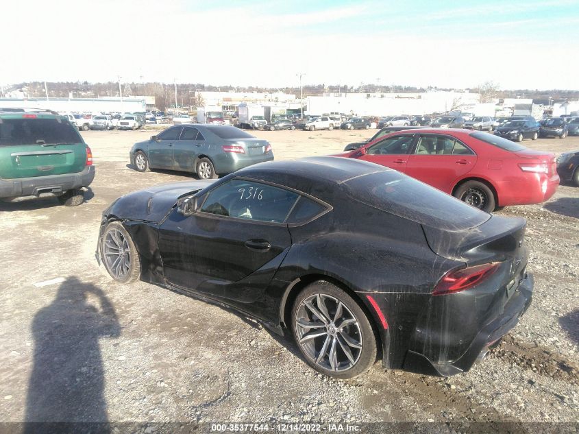 2021 TOYOTA GR SUPRA 2.0 VIN: WZ1DB2C06MW042874