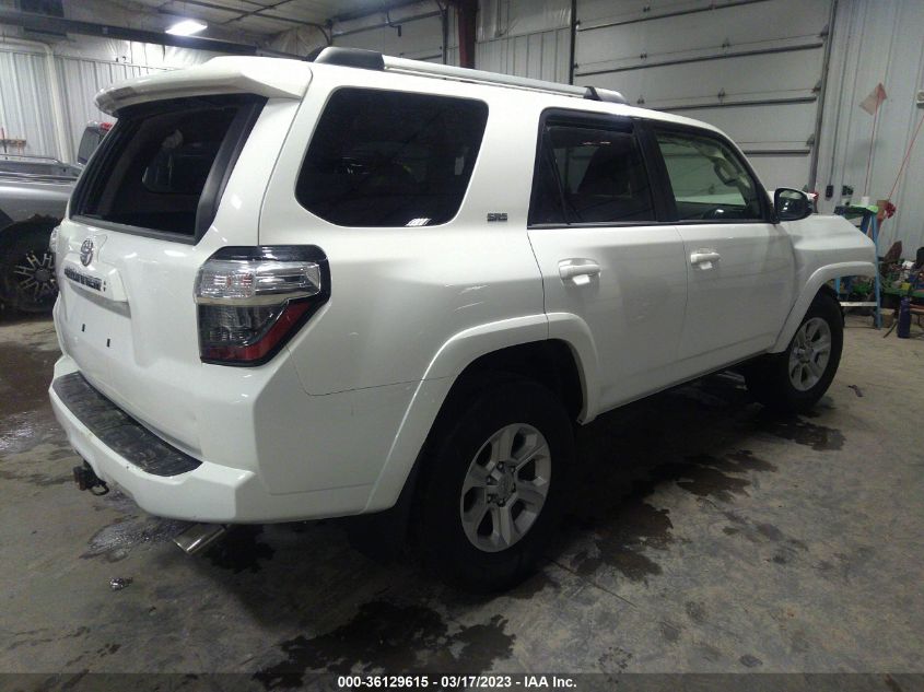 2022 TOYOTA 4RUNNER VIN: JTENU5JR0N6068609