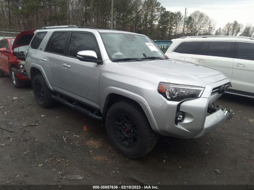 2022 TOYOTA 4RUNNER SR5 PREMIUM VIN: JTENU5JR2N6067297