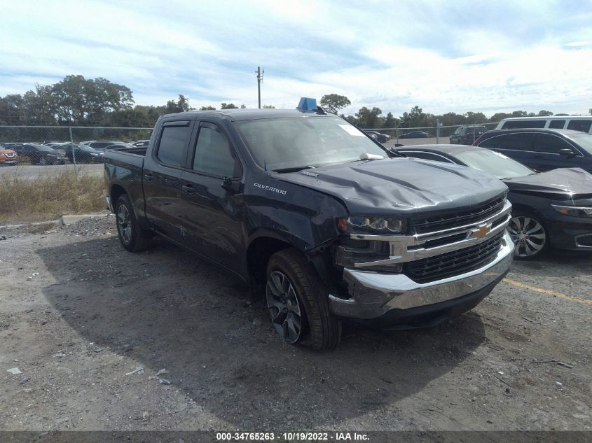 2021 CHEVROLET SILVERADO 1500 LT VIN: 1GCPWCET6MZ282356