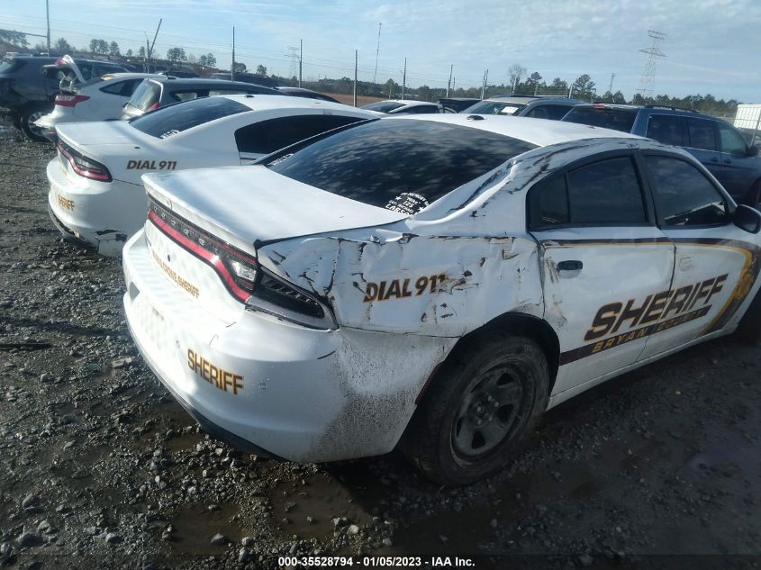 2021 DODGE CHARGER POLICE VIN: 2C3CDXATXMH527634