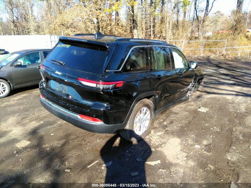 2022 JEEP GRAND CHEROKEE LIMITED VIN: 1C4RJHBG2N8553397