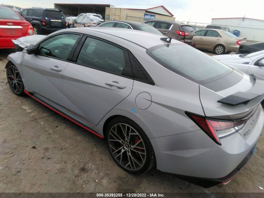 2022 HYUNDAI ELANTRA N VIN: KMHLW4AK5NU007315
