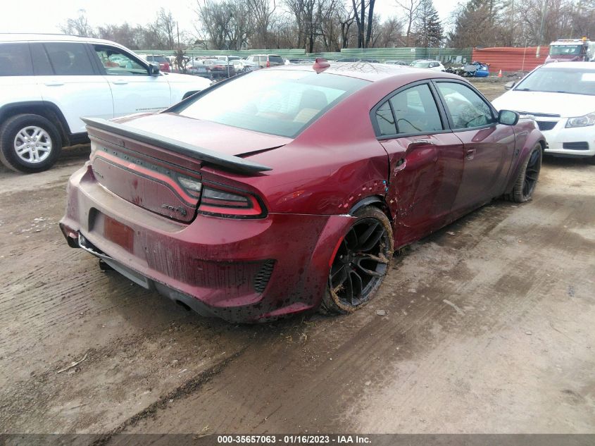 2022 DODGE CHARGER SRT HELLCAT REDEYE VIN: 2C3CDXL98NH135786