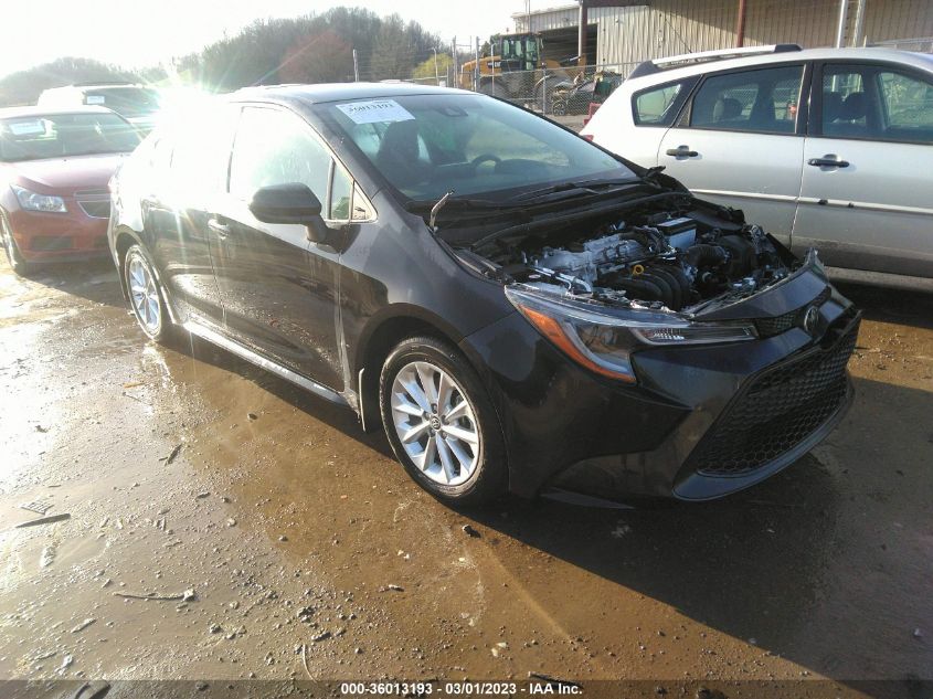 2022 TOYOTA COROLLA LE VIN: 5YFVPMAE1NP354836