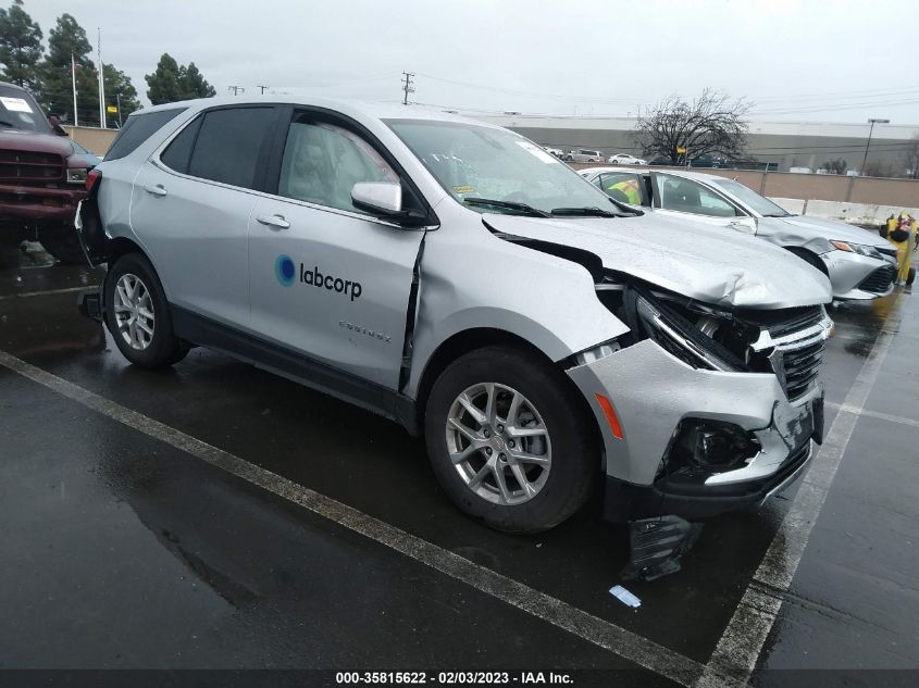 2022 CHEVROLET EQUINOX LT VIN: 3GNAXJEV3NL225377