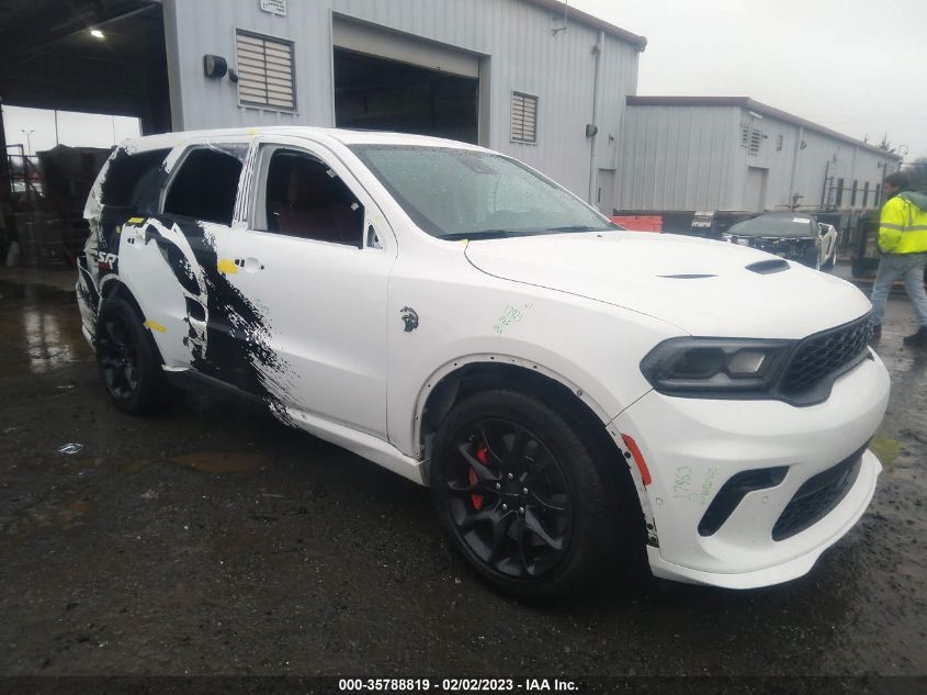 2021 DODGE DURANGO SRT HELLCAT VIN: 1C4SDJH91MC747178