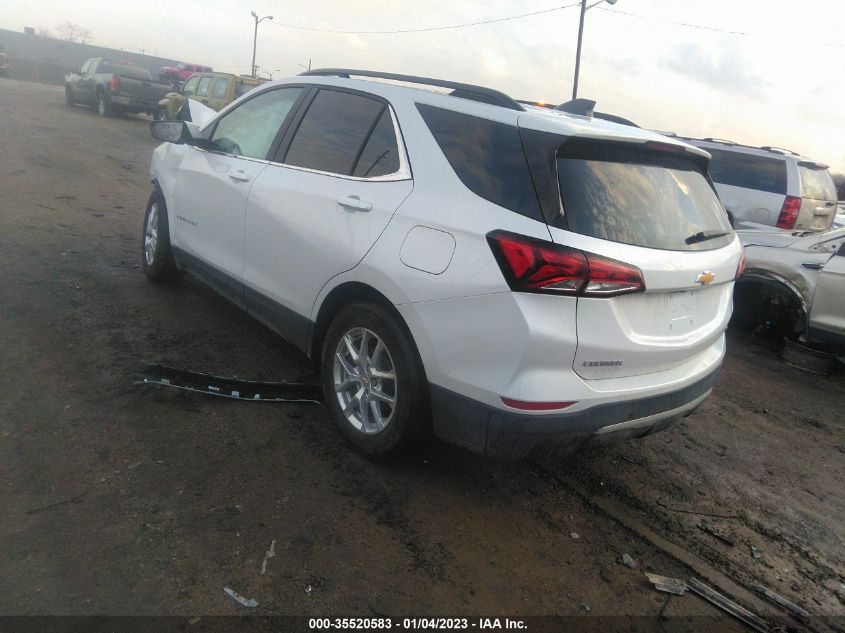 2022 CHEVROLET EQUINOX LT VIN: 3GNAXKEV9NL274069