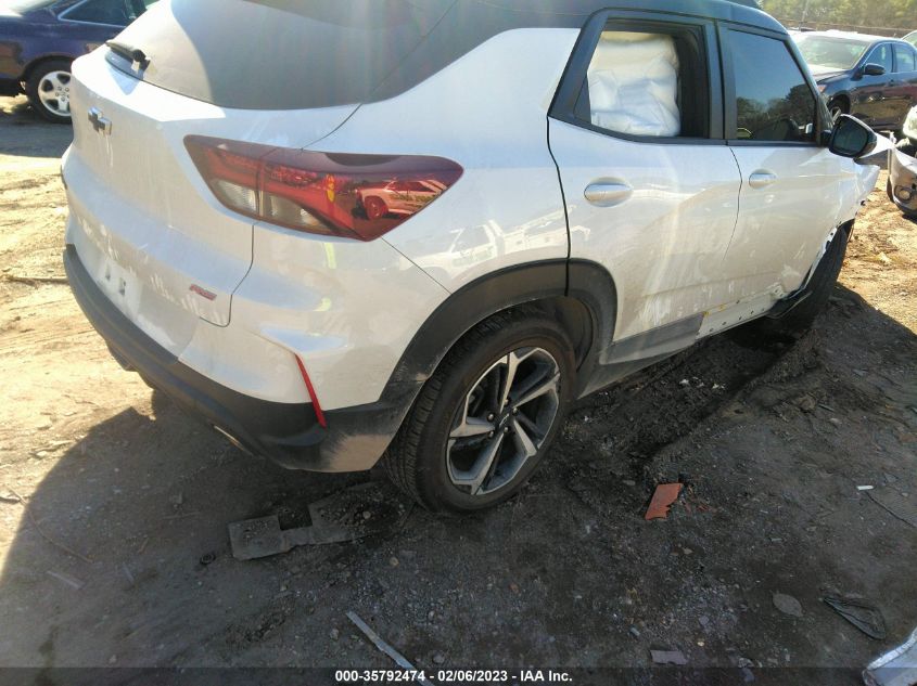 2022 CHEVROLET TRAILBLAZER RS VIN: KL79MUSL3NB031844