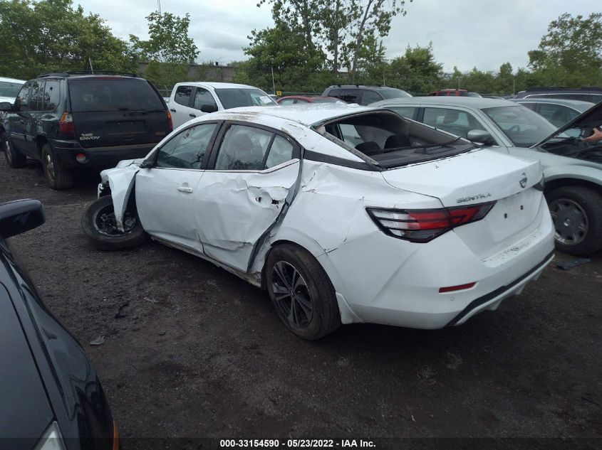 2021 NISSAN SENTRA SV VIN: 3N1AB8CV7MY208170
