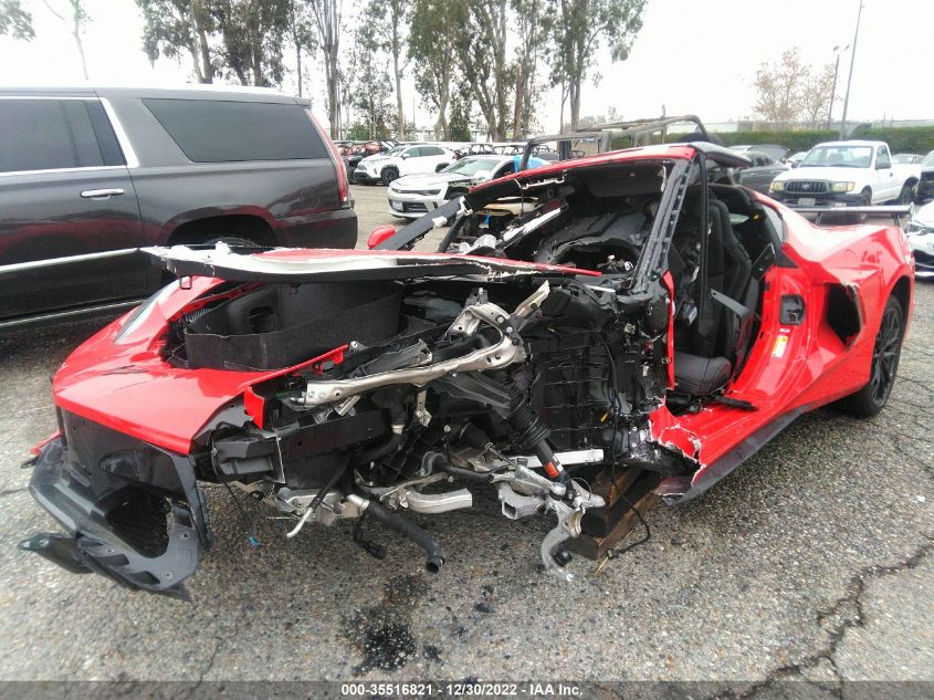 2023 CHEVROLET CORVETTE 1LT VIN: 1G1YA2D42P5108912