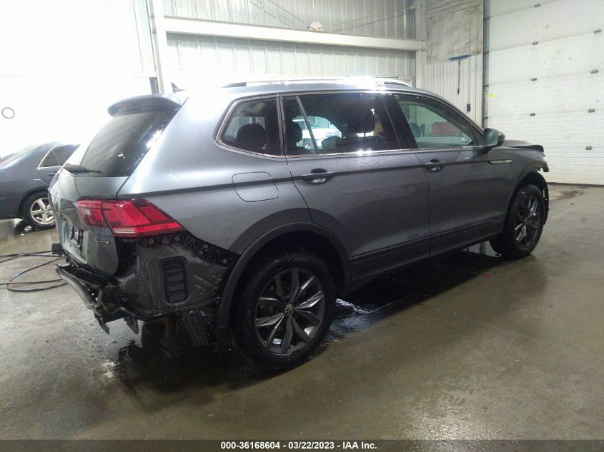 2022 VOLKSWAGEN TIGUAN SE VIN: 3VV2B7AX8NM134848