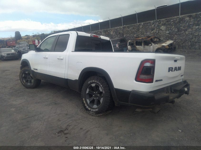 2020 RAM 1500 REBEL VIN: 1C6SRFET8LN198698