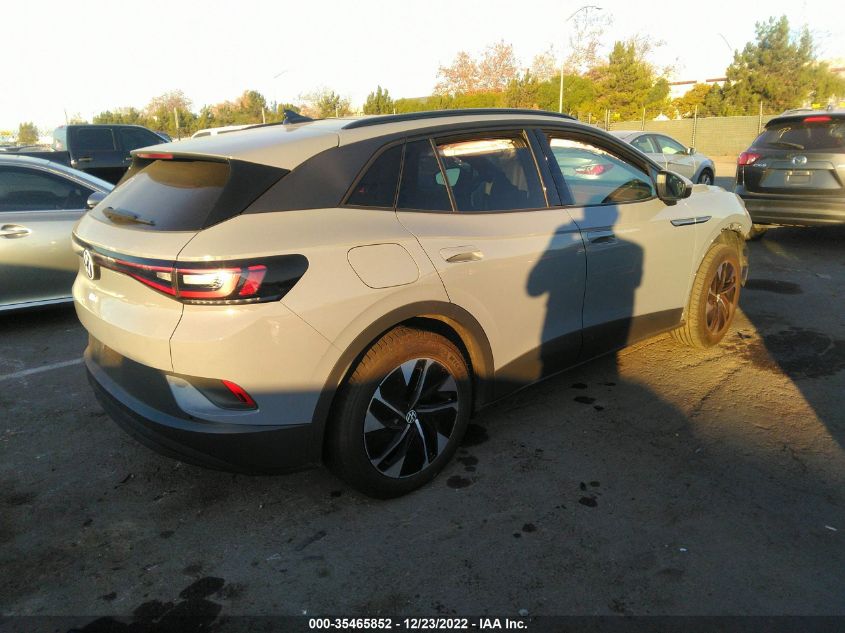 2022 VOLKSWAGEN ID.4 PRO S VIN: WVGTMPE23NP051314