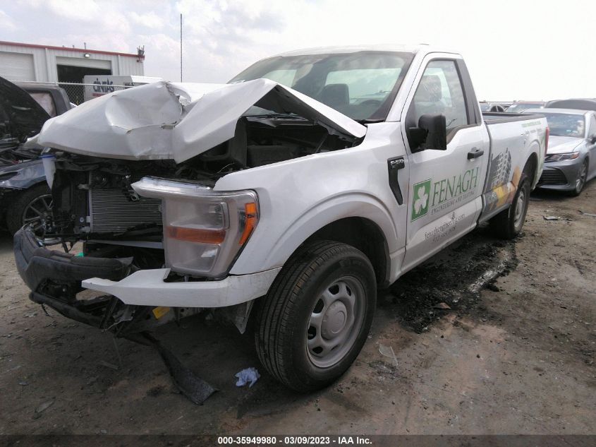 2022 FORD F-150 XL/XLT VIN: 1FTMF1CB3NKE67766