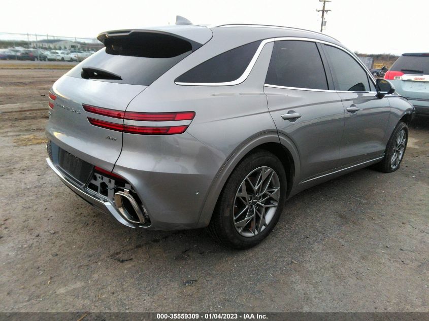 2022 GENESIS GV70 2.5T VIN: KMUMADTB4NU047516