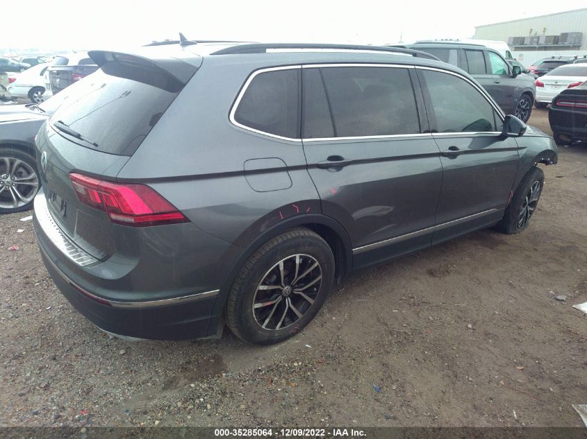 2021 VOLKSWAGEN TIGUAN SE/SE R-LINE BLACK/SEL VIN: 3VV3B7AX9MM024507