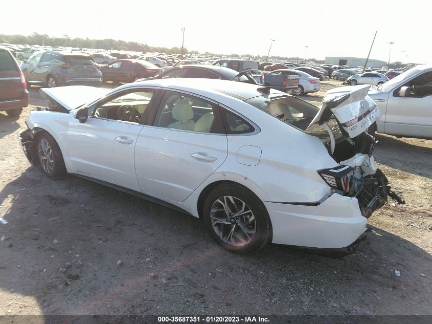 2022 HYUNDAI SONATA SEL VIN: KMHL14JA5NA206503