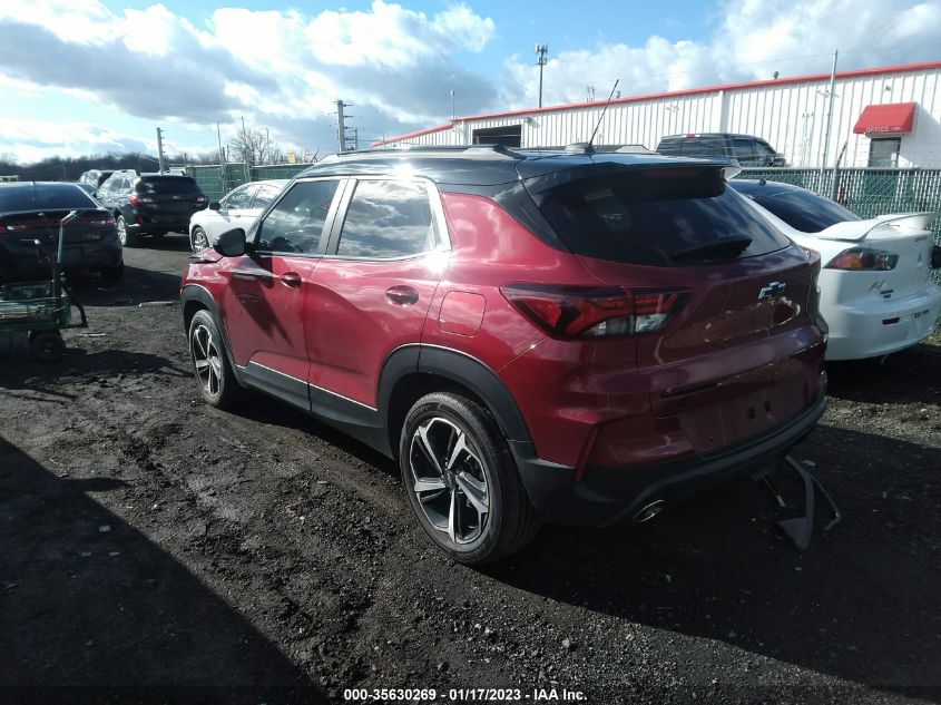 2021 CHEVROLET TRAILBLAZER RS VIN: KL79MTSL9MB146845
