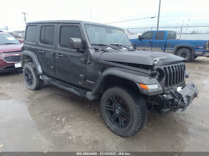 2021 JEEP WRANGLER UNLIMITED HIGH ALTITUDE VIN: 1C4HJXEG6MW521533