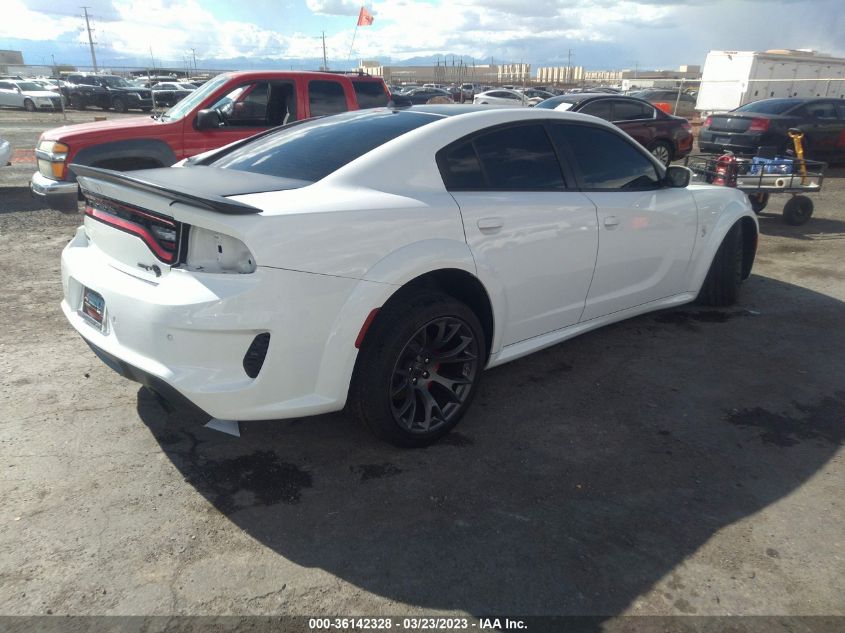 2022 DODGE CHARGER SRT HELLCAT REDEYE VIN: 2C3CDXL94NH121495