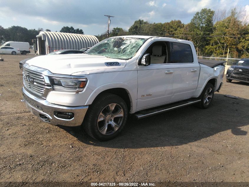 2021 RAM 1500 LARAMIE VIN: 1C6SRFJT5MN529468