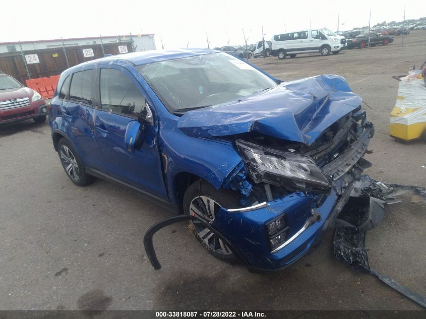 2021 MITSUBISHI OUTLANDER SPORT ES/SE/LE/BE VIN: JA4ARUAU8MU035932