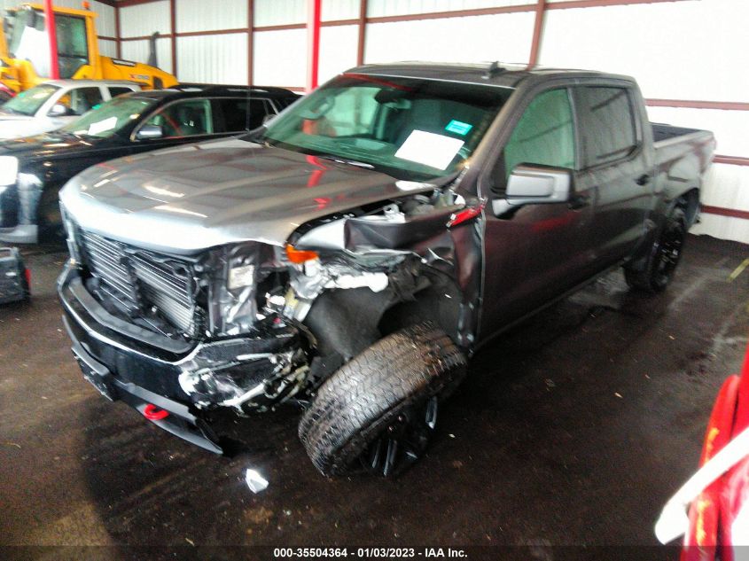 2022 CHEVROLET SILVERADO 1500 LTD CUSTOM TRAIL BOSS VIN: 3GCPYCEK1NG124302