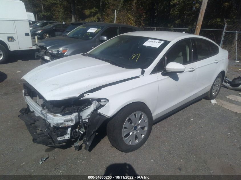 2020 FORD FUSION S VIN: 3FA6P0G78LR144110
